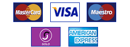 Major Credit/Debit Cards we accept